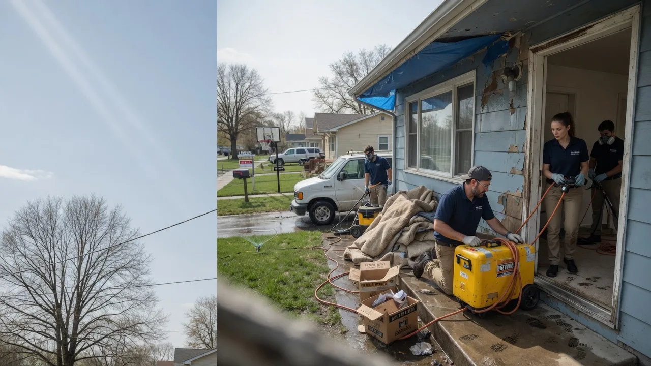 Basement Flood Cleanup in Henderson, NE near me